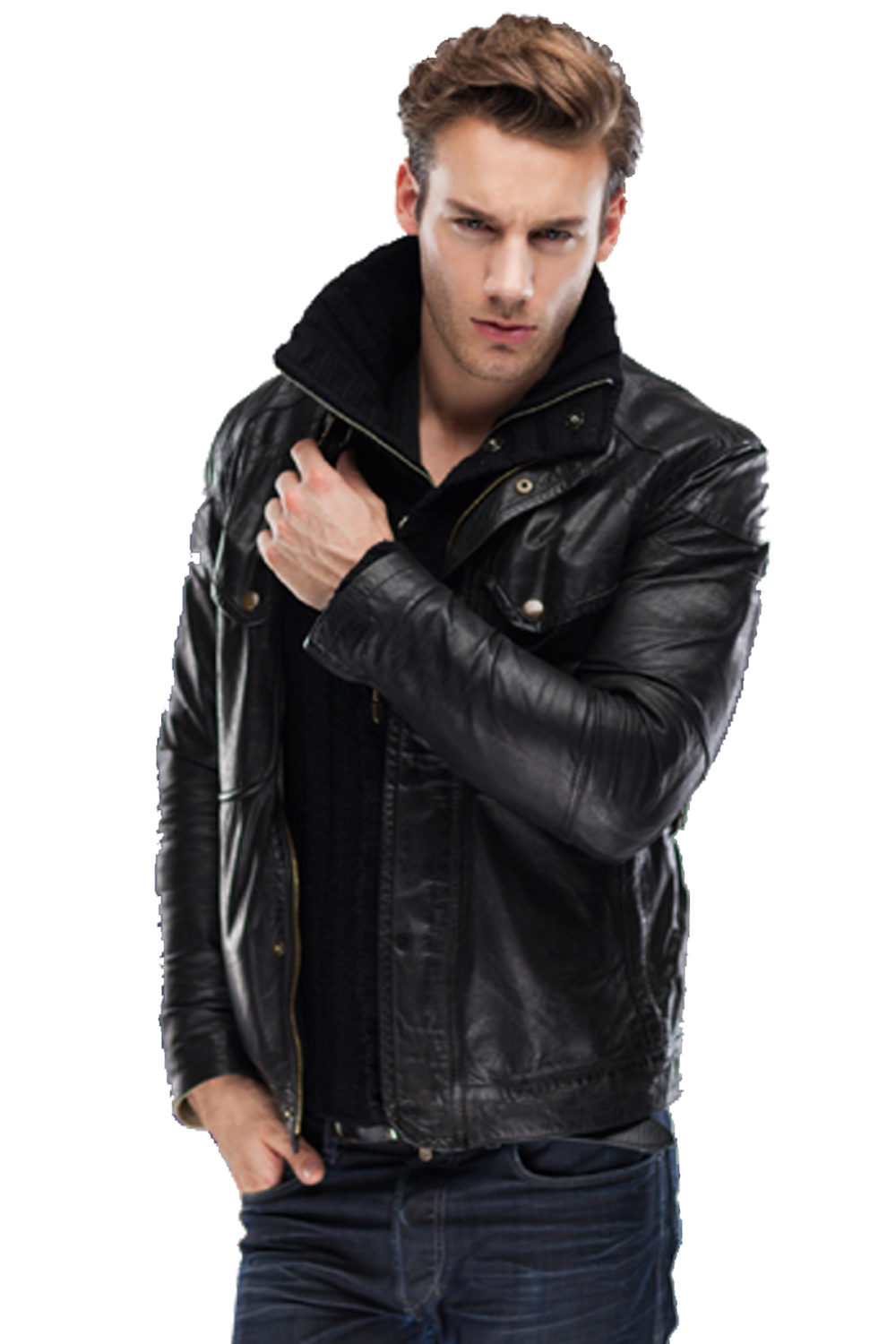 FULL LEATHER JACKET